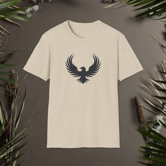 Galactic Eagle Minimalistic T-Shirt