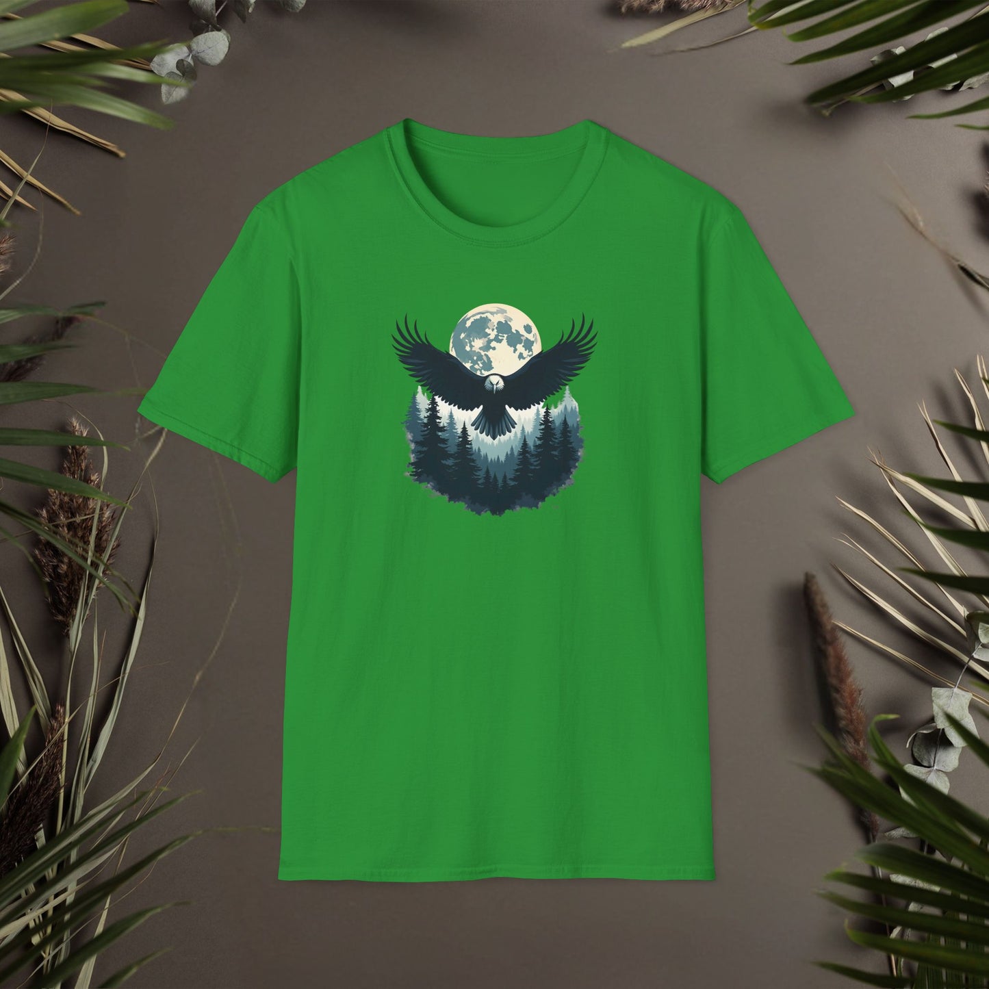 Moon Forest Eagle T-Shirt