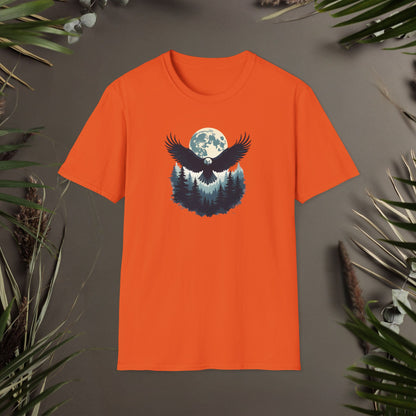 Moon Forest Eagle T-Shirt
