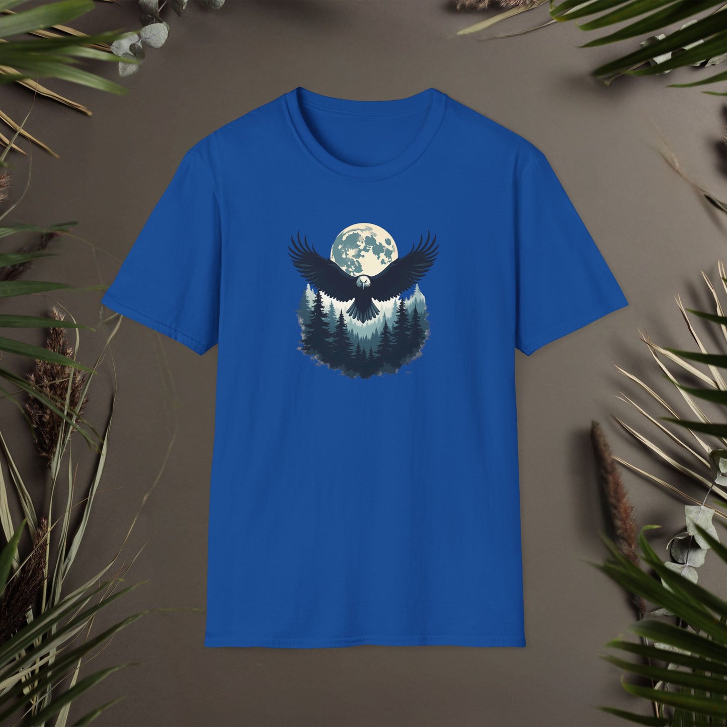 Moon Forest Eagle T-Shirt