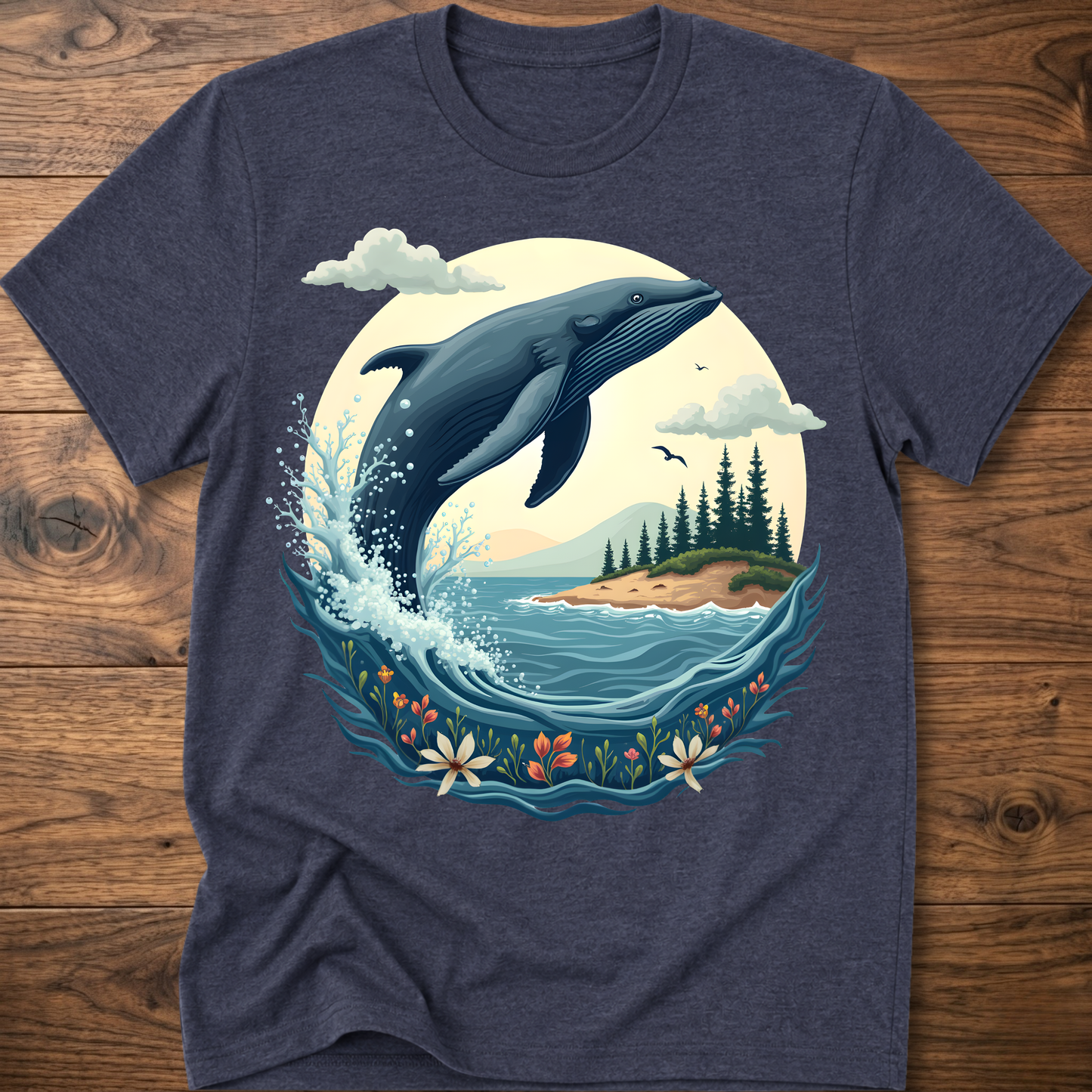 Island Whale T-Shirt