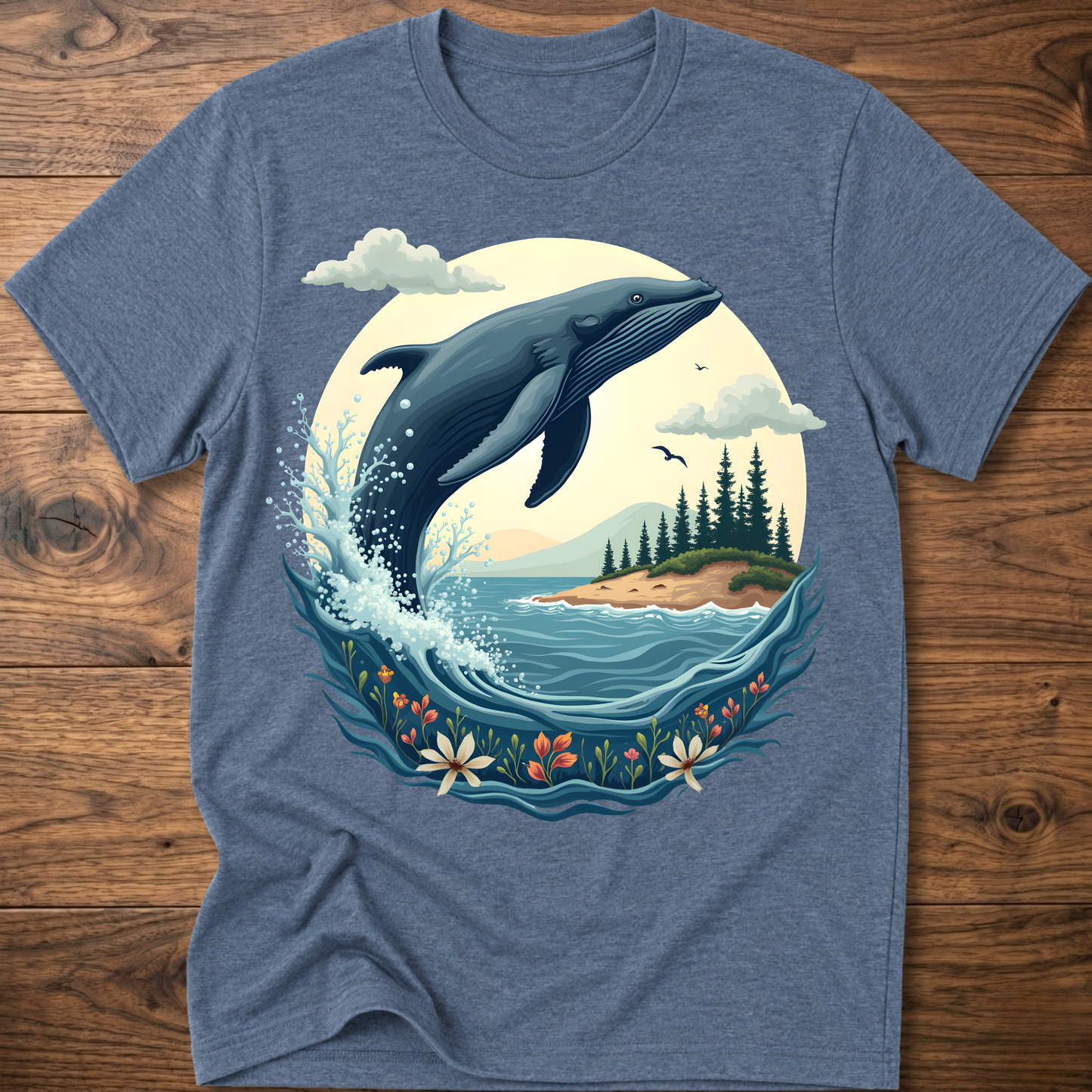 Island Whale T-Shirt