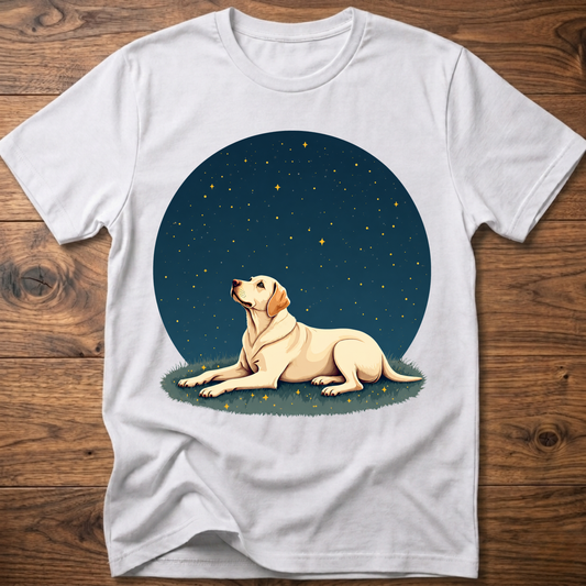 Starry Sky Dog T-Shirt