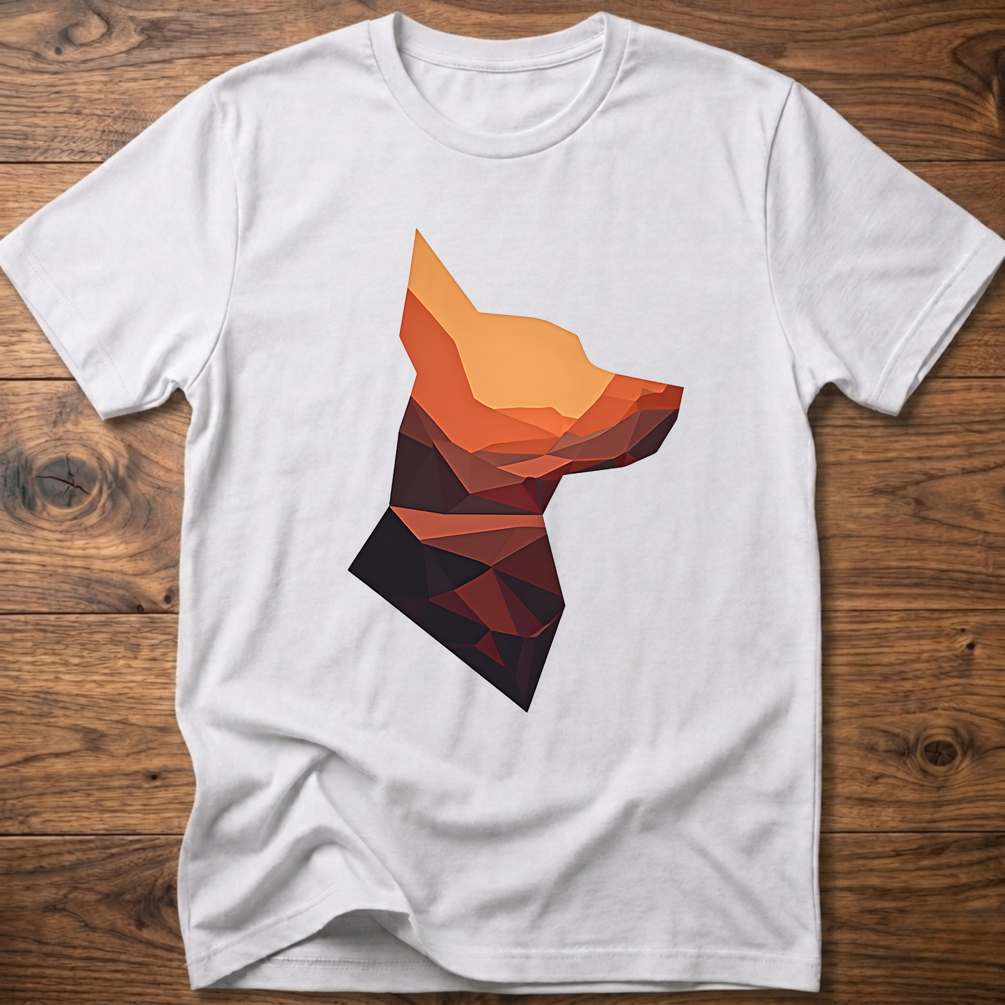 Martian Geometric Dog T-Shirt