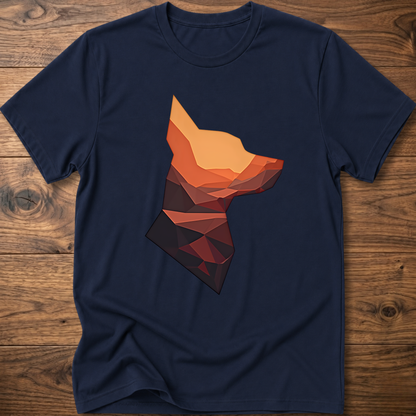 Martian Geometric Dog T-Shirt