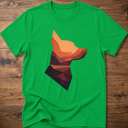 Martian Geometric Dog T-Shirt