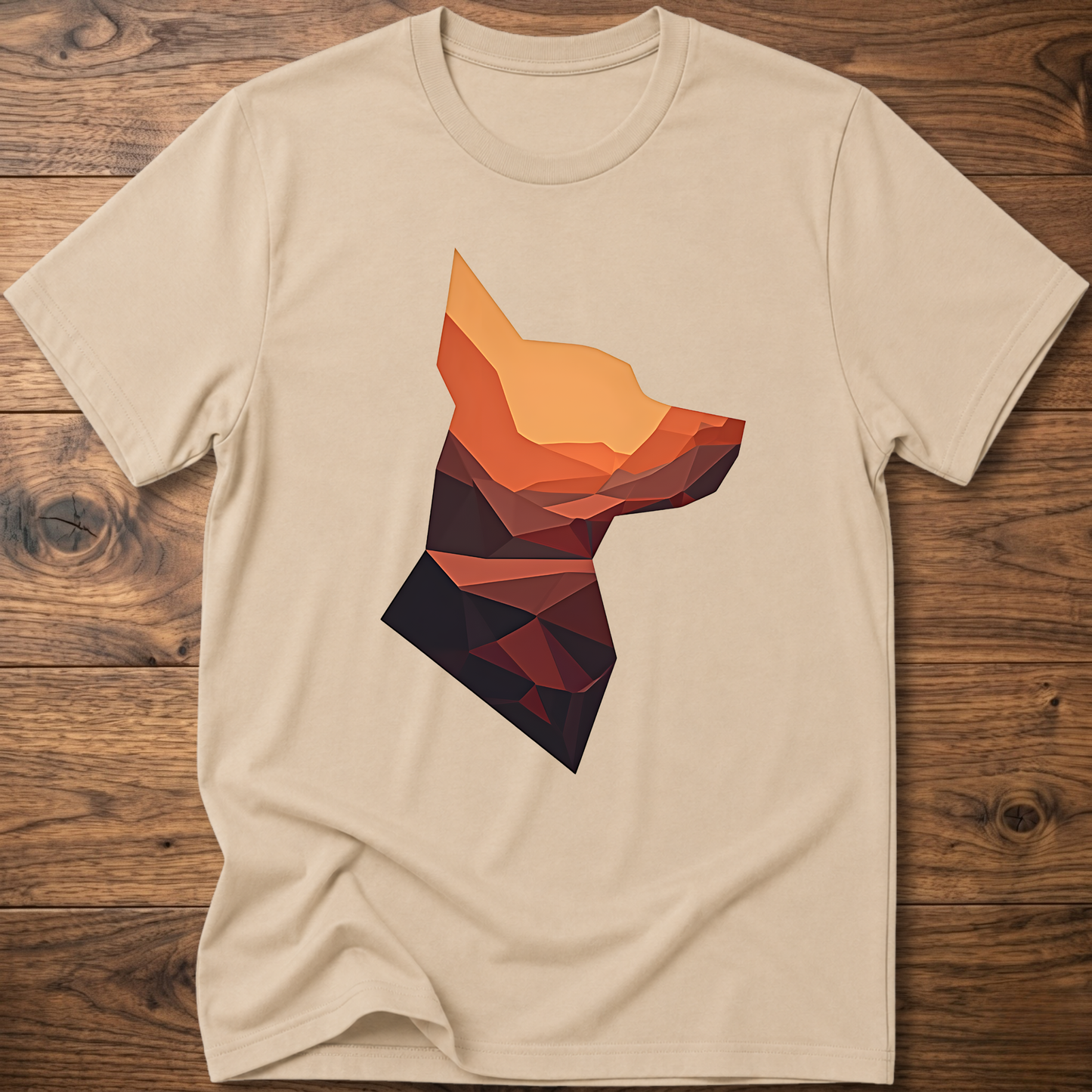 Martian Geometric Dog T-Shirt
