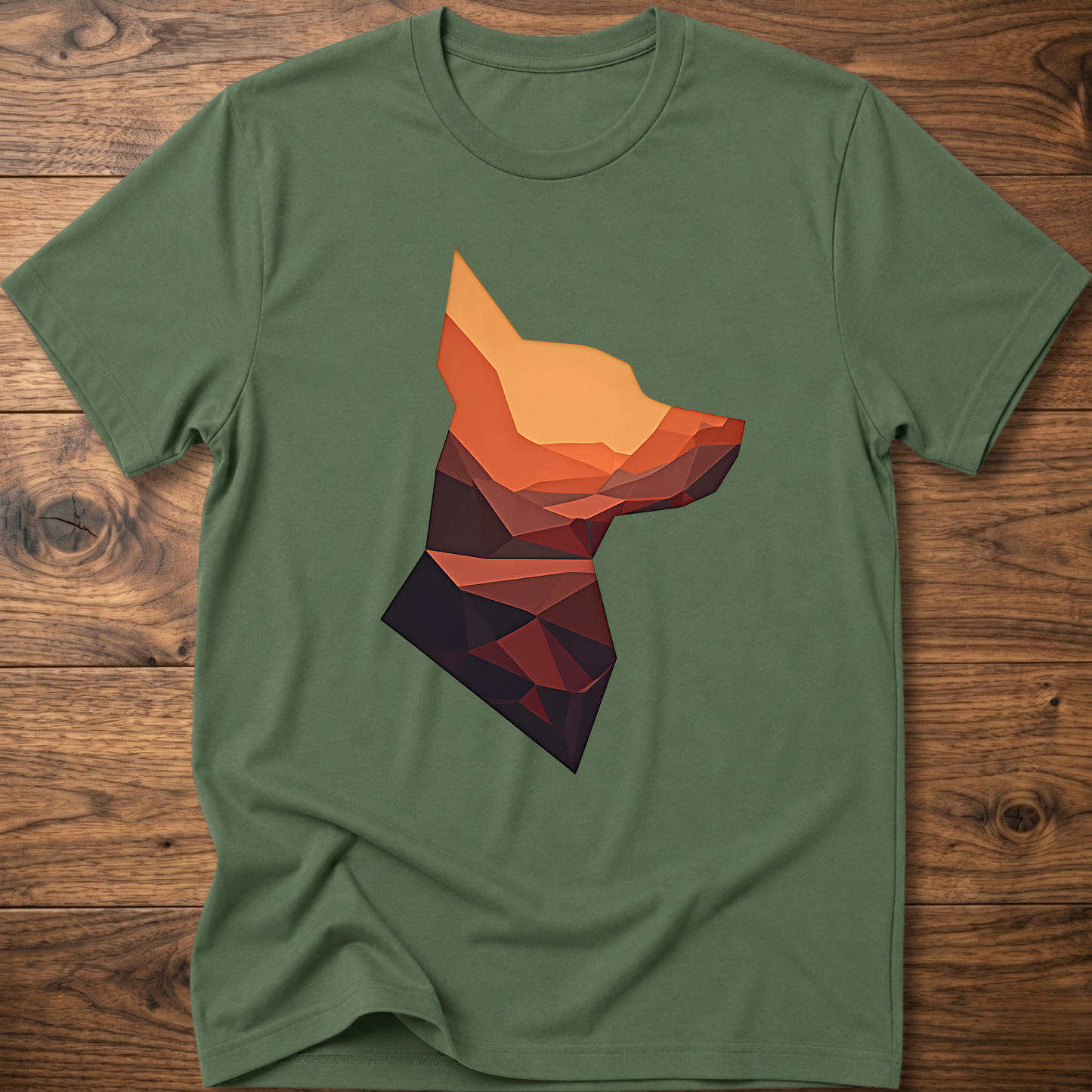 Martian Geometric Dog T-Shirt