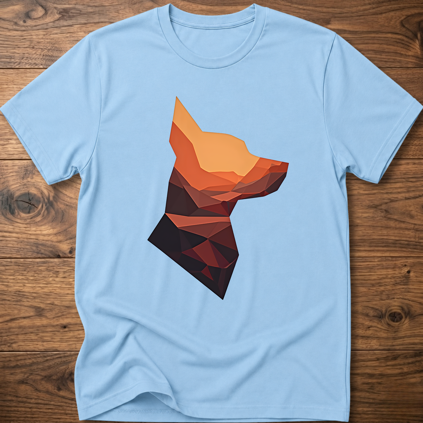 Martian Geometric Dog T-Shirt