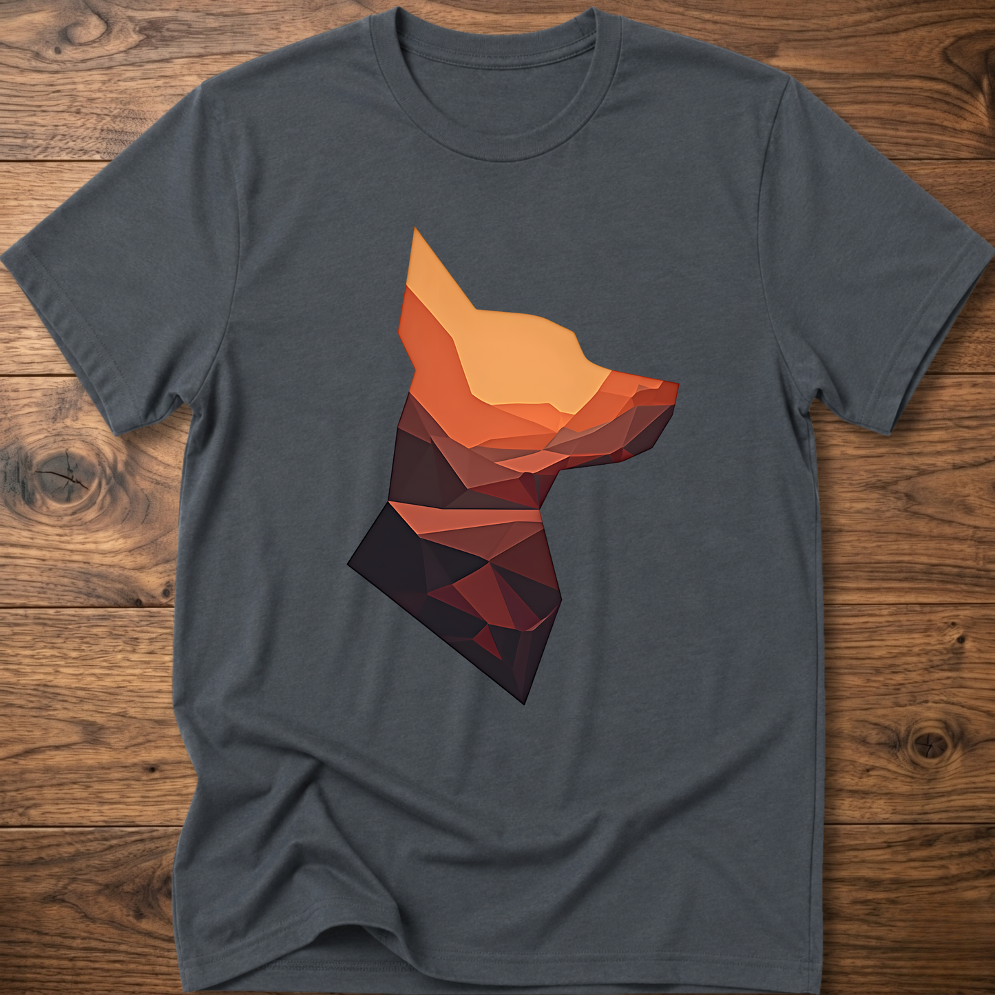 Martian Geometric Dog T-Shirt