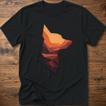 Martian Geometric Dog T-Shirt