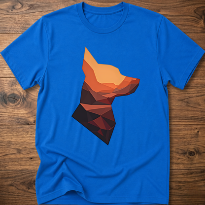 Martian Geometric Dog T-Shirt