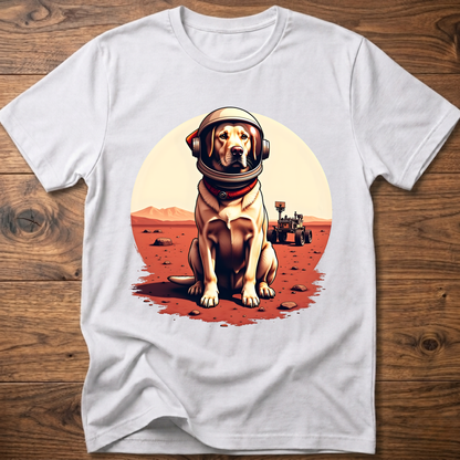 Martian Vintage Dog T-Shirt