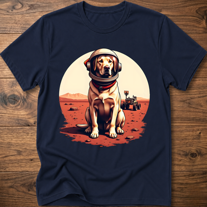 Martian Vintage Dog T-Shirt