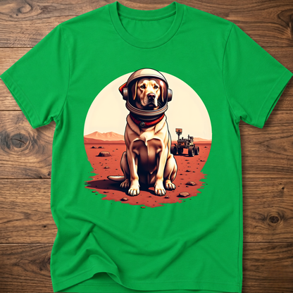 Martian Vintage Dog T-Shirt