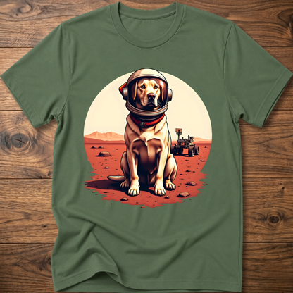 Martian Vintage Dog T-Shirt