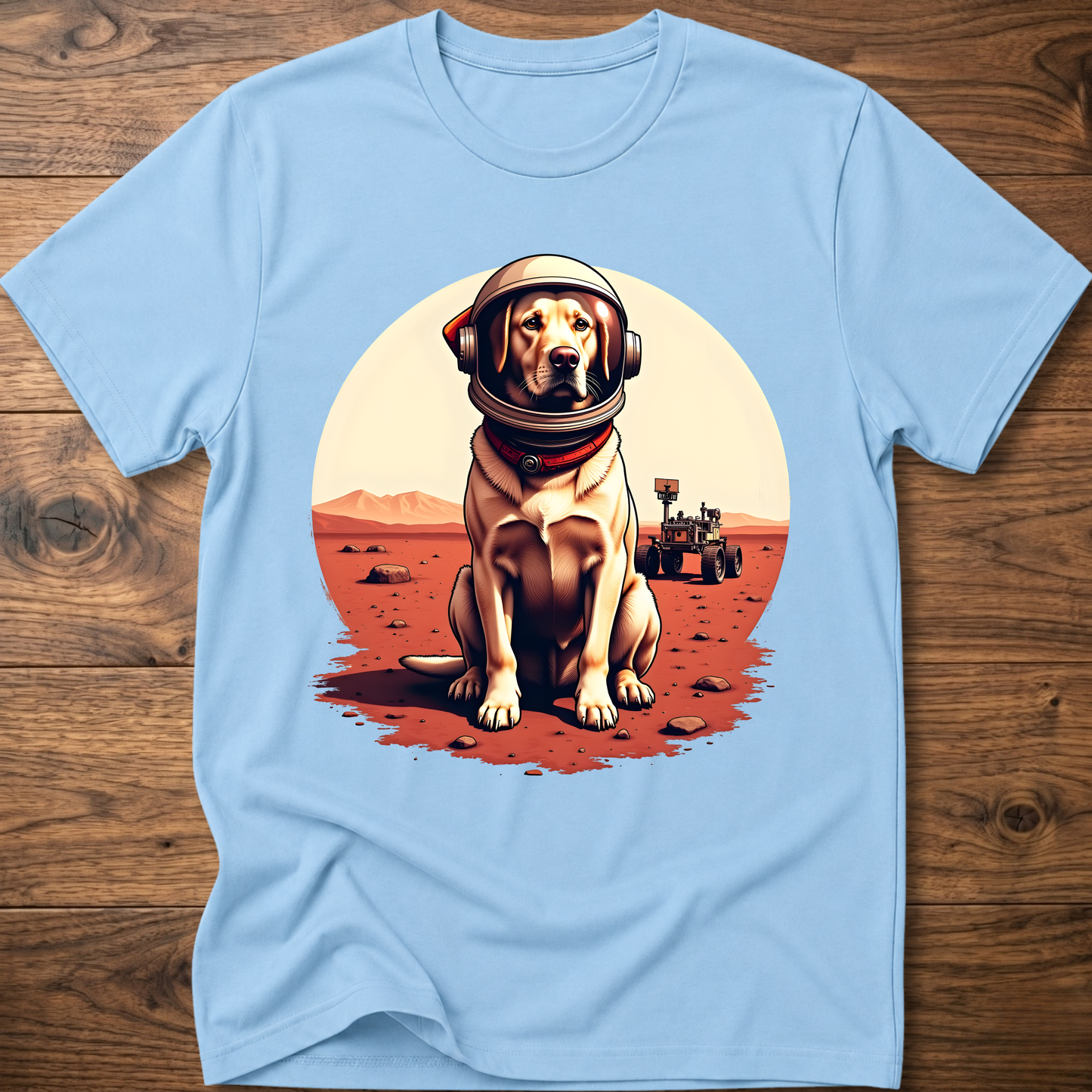 Martian Vintage Dog T-Shirt