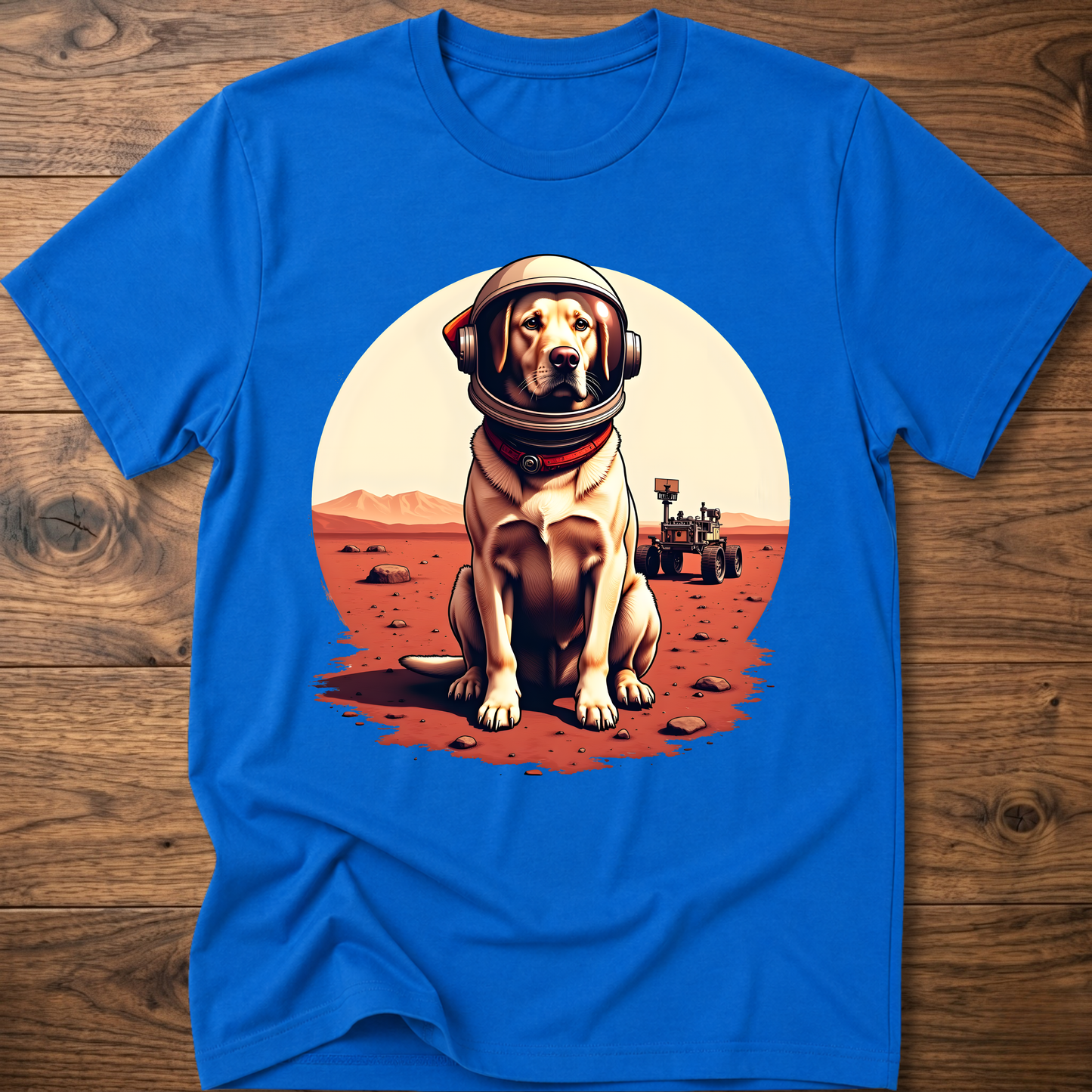 Martian Vintage Dog T-Shirt