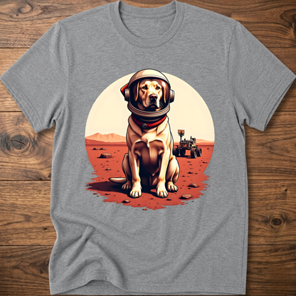 Martian Vintage Dog T-Shirt