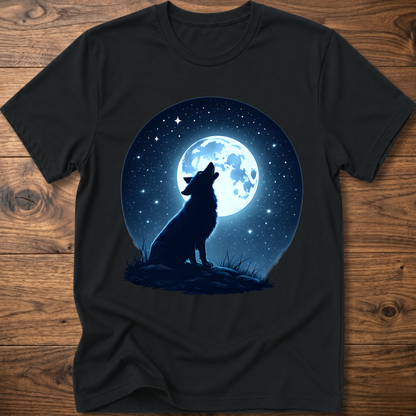 Moonlit Dog Dark T-Shirt