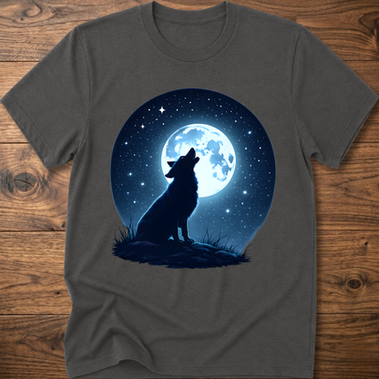 Moonlit Dog Dark T-Shirt