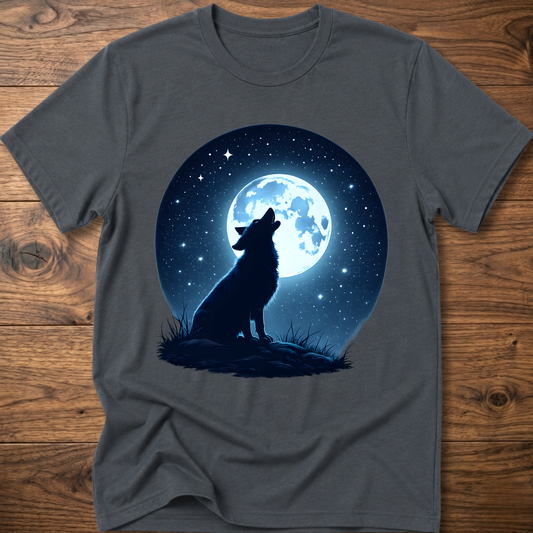 Moonlit Dog Dark T-Shirt