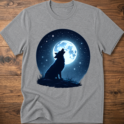 Moonlit Dog Dark T-Shirt