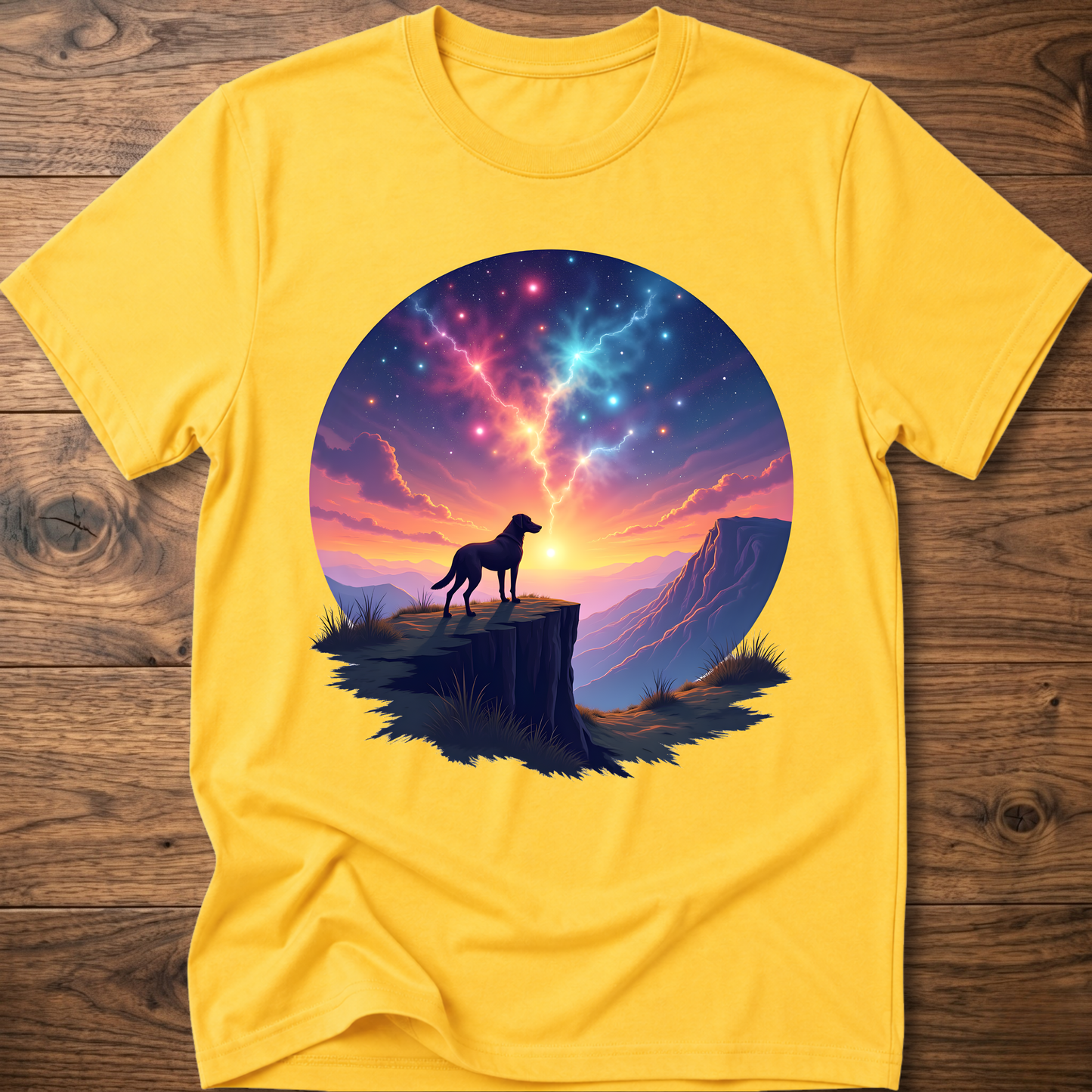 Galactic Sky Dog T-Shirt