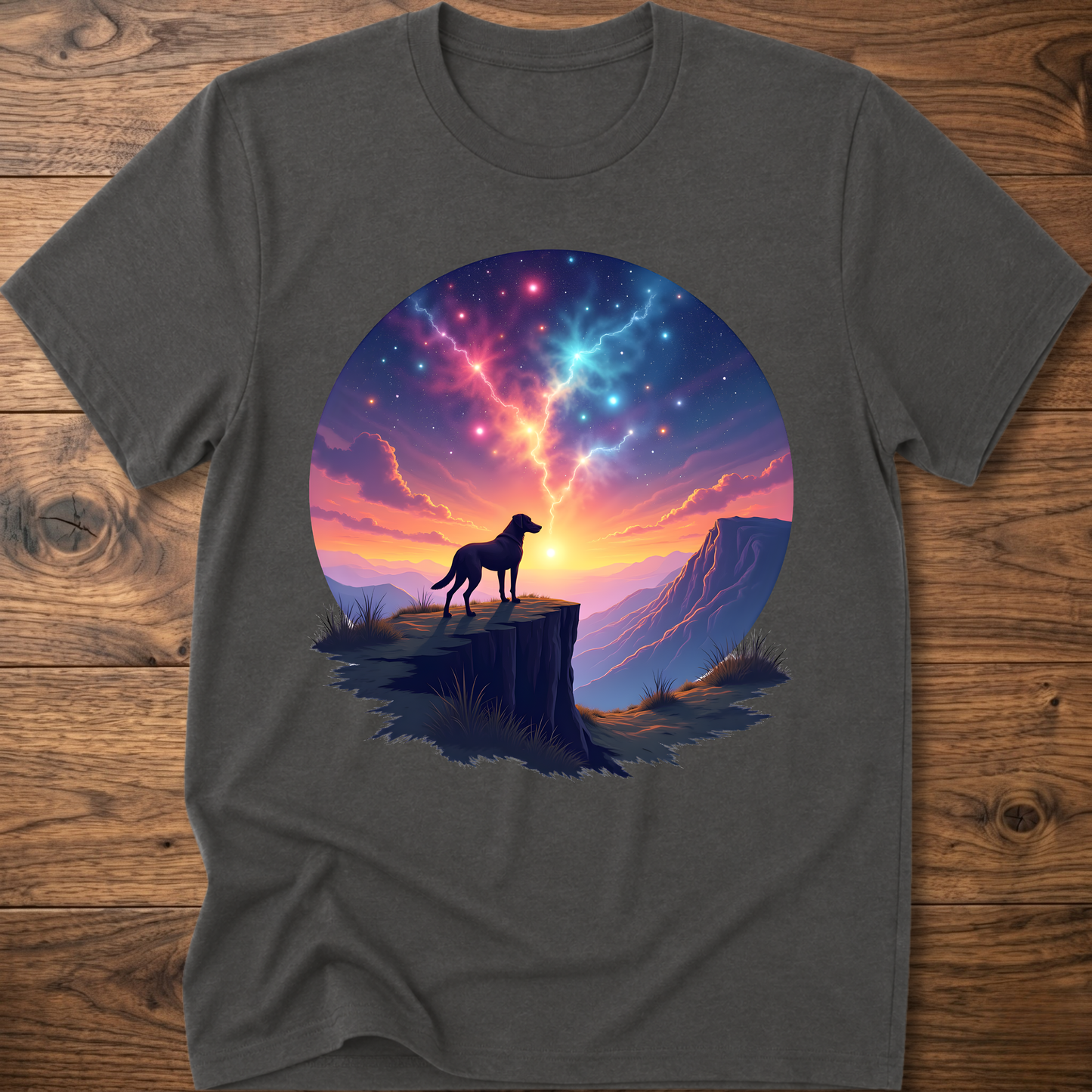 Galactic Sky Dog T-Shirt