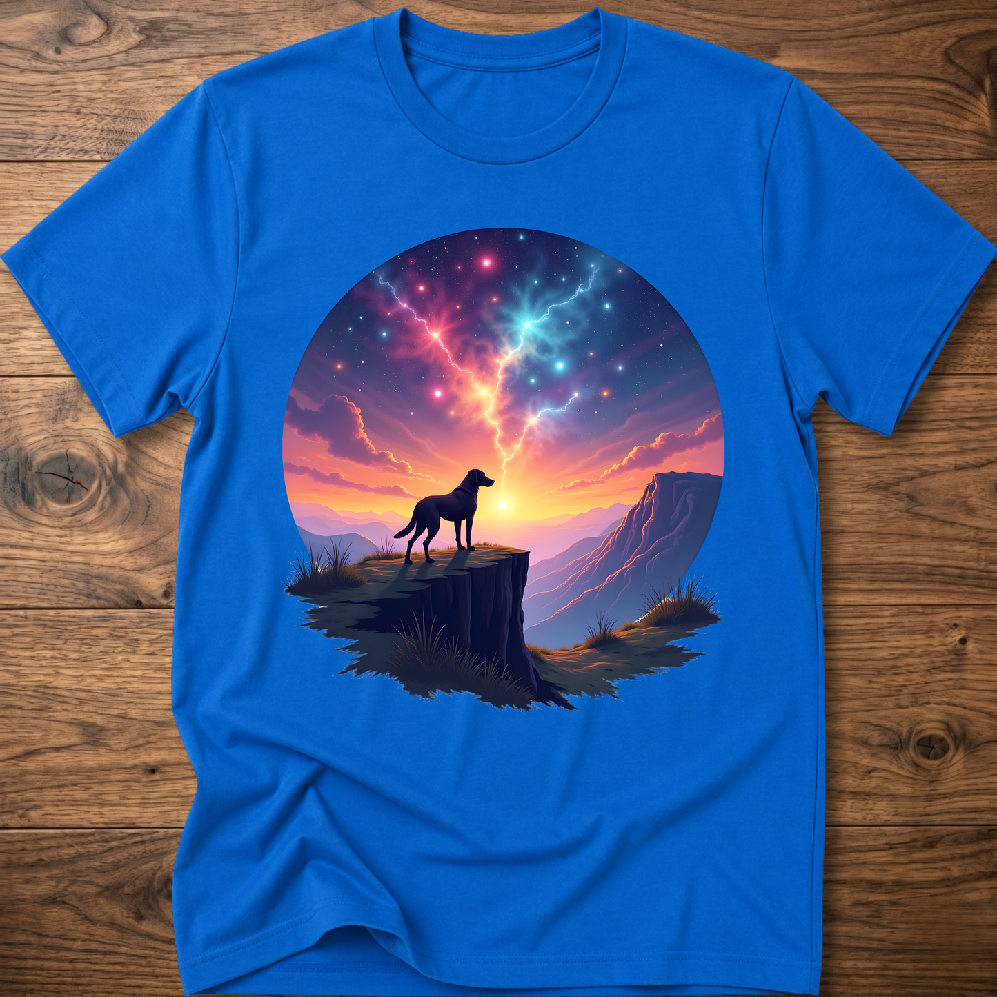 Galactic Sky Dog T-Shirt