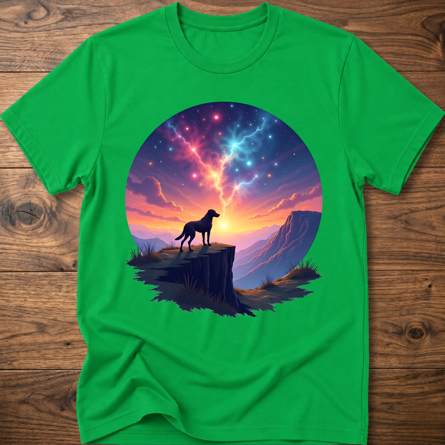 Galactic Sky Dog T-Shirt