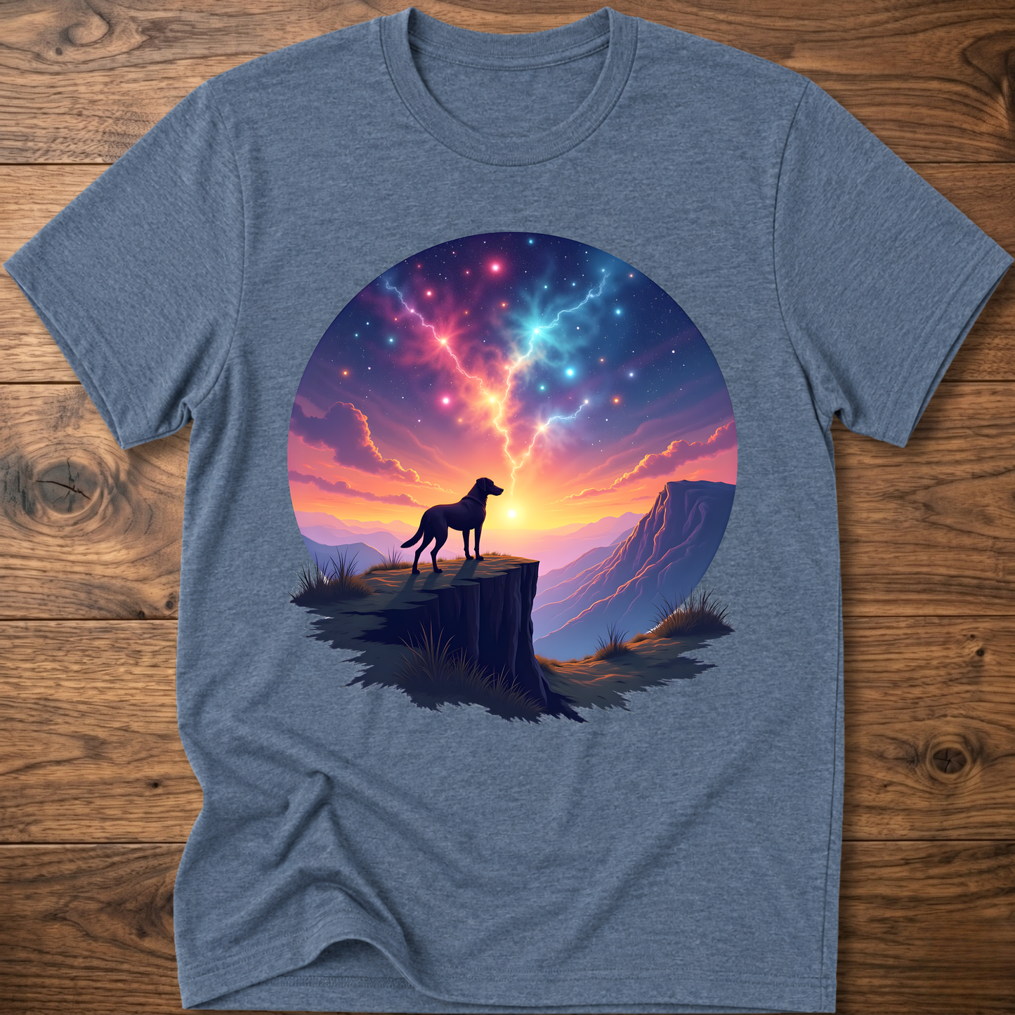 Galactic Sky Dog T-Shirt