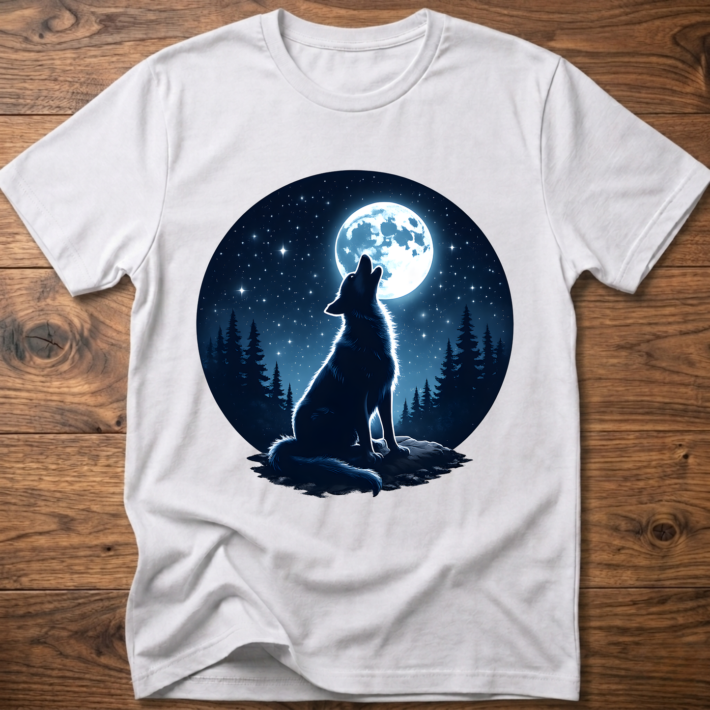 Dark Starry Dog T-Shirt