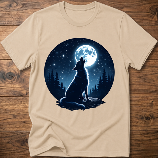 Dark Starry Dog T-Shirt