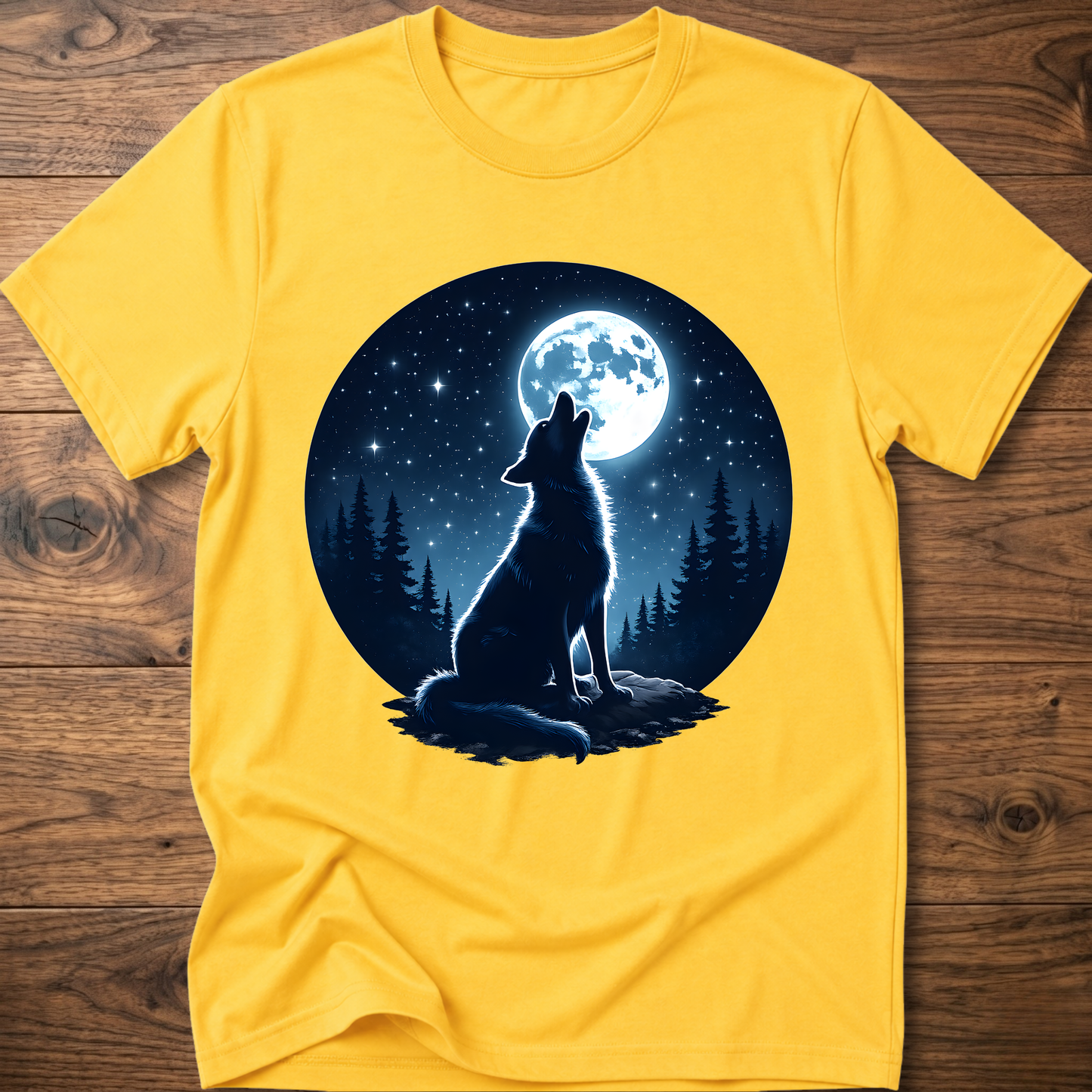 Dark Starry Dog T-Shirt