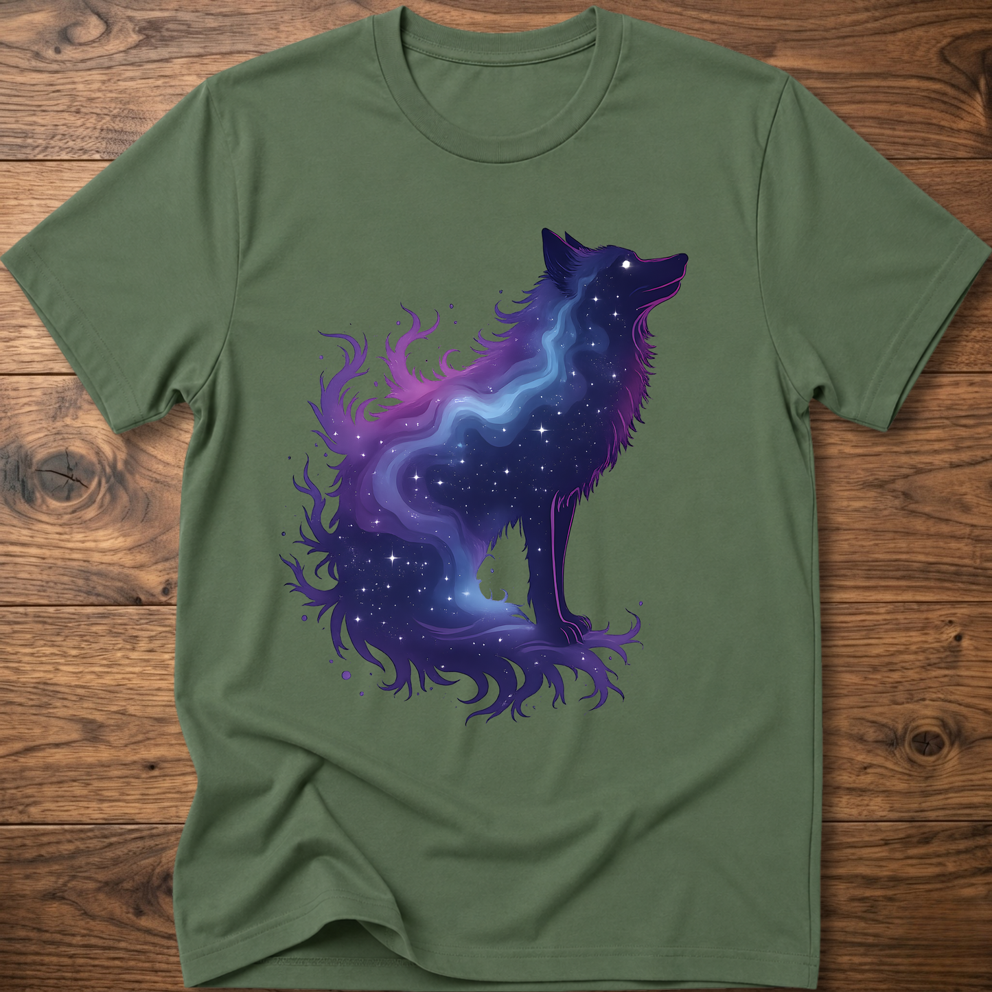 Dark Galaxy Wolf T-Shirt