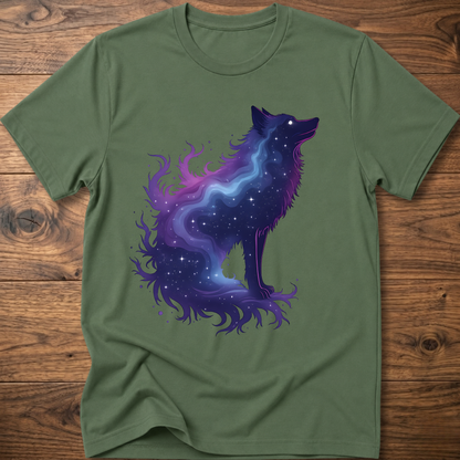 Dark Galaxy Wolf T-Shirt