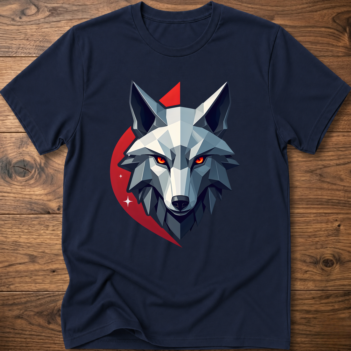 Astro Abstract Wolf T-Shirt