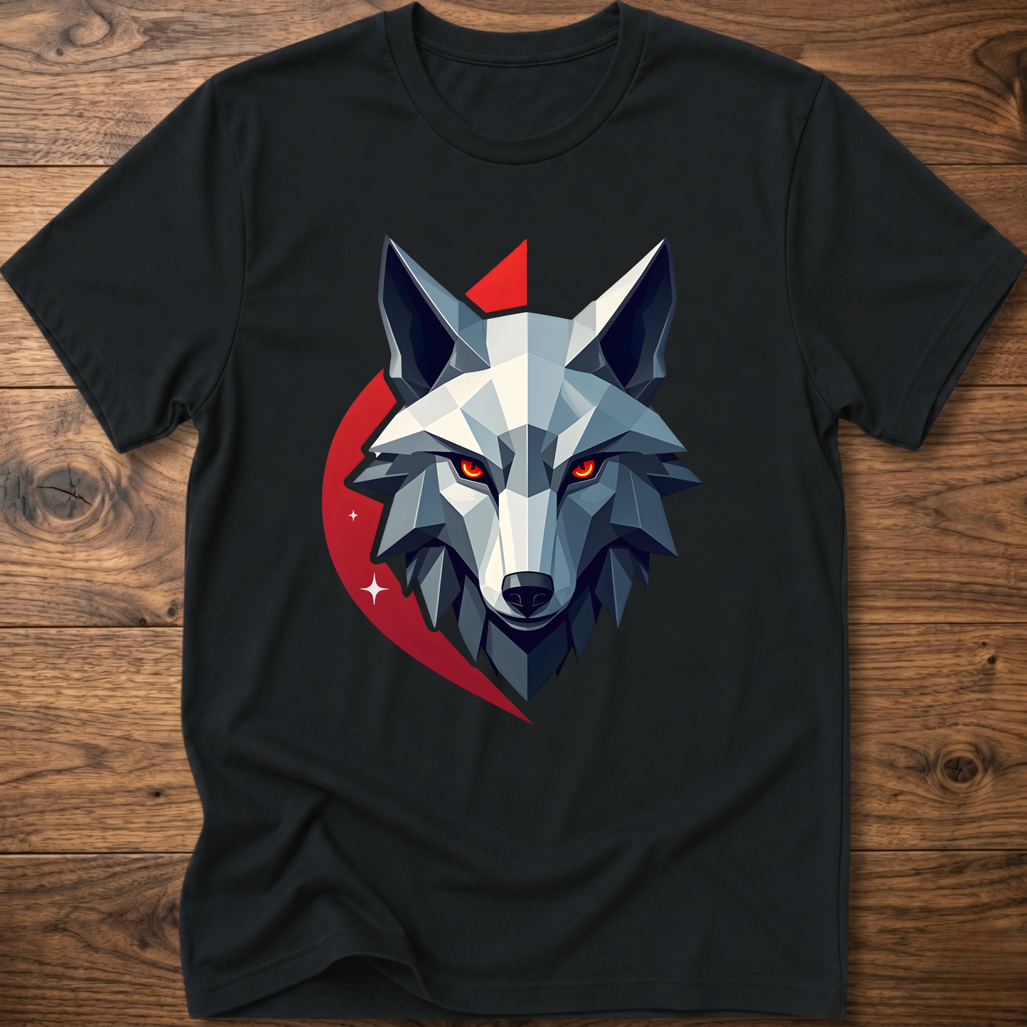 Astro Abstract Wolf T-Shirt