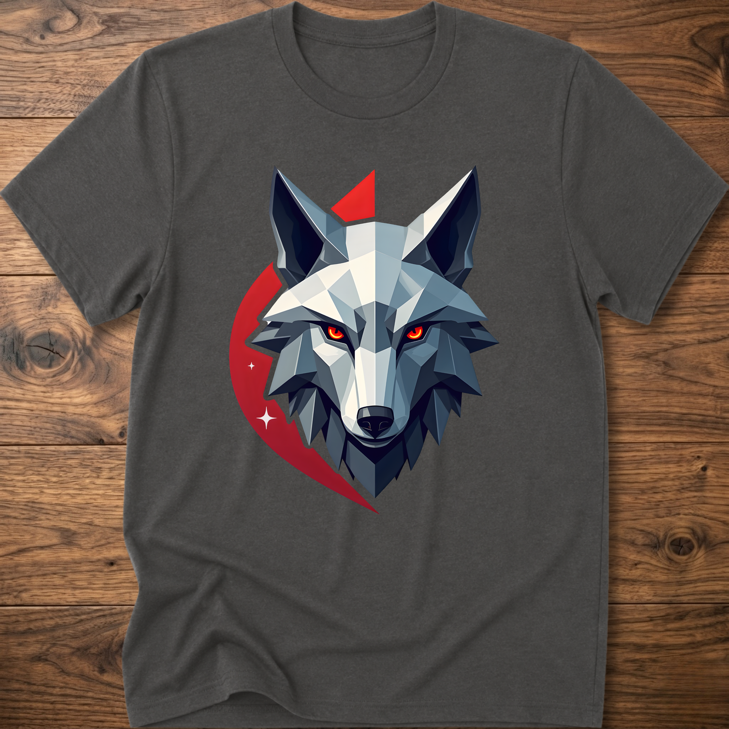 Astro Abstract Wolf T-Shirt