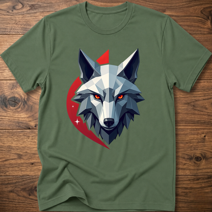 Astro Abstract Wolf T-Shirt