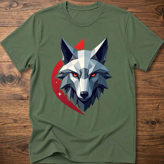 Astro Abstract Wolf T-Shirt