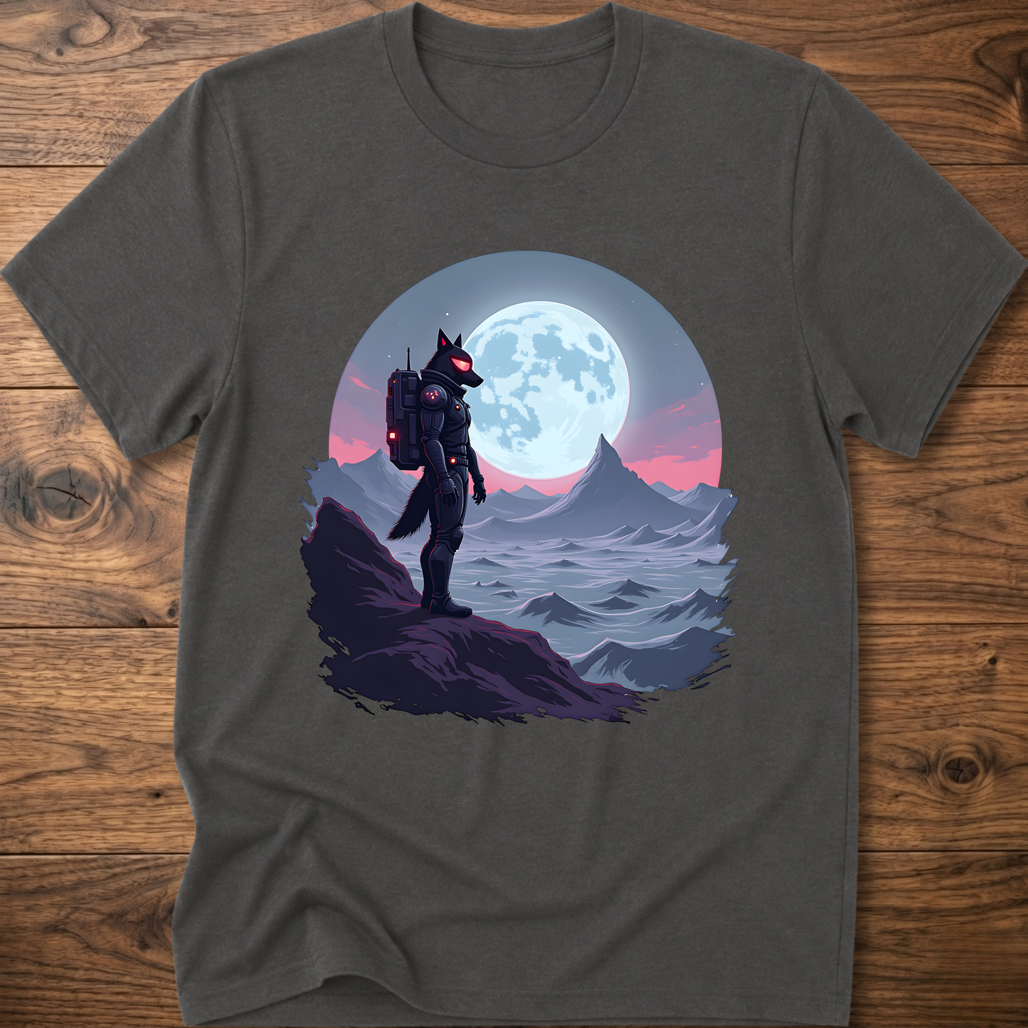Dark Astro Wolf T-Shirt