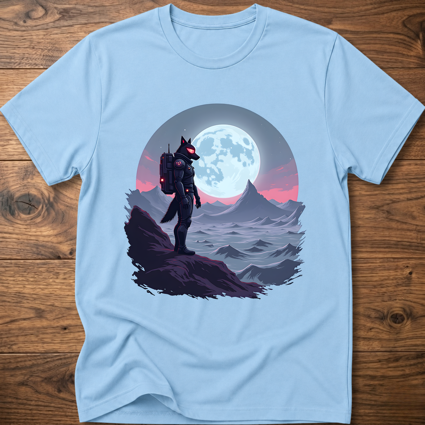 Dark Astro Wolf T-Shirt