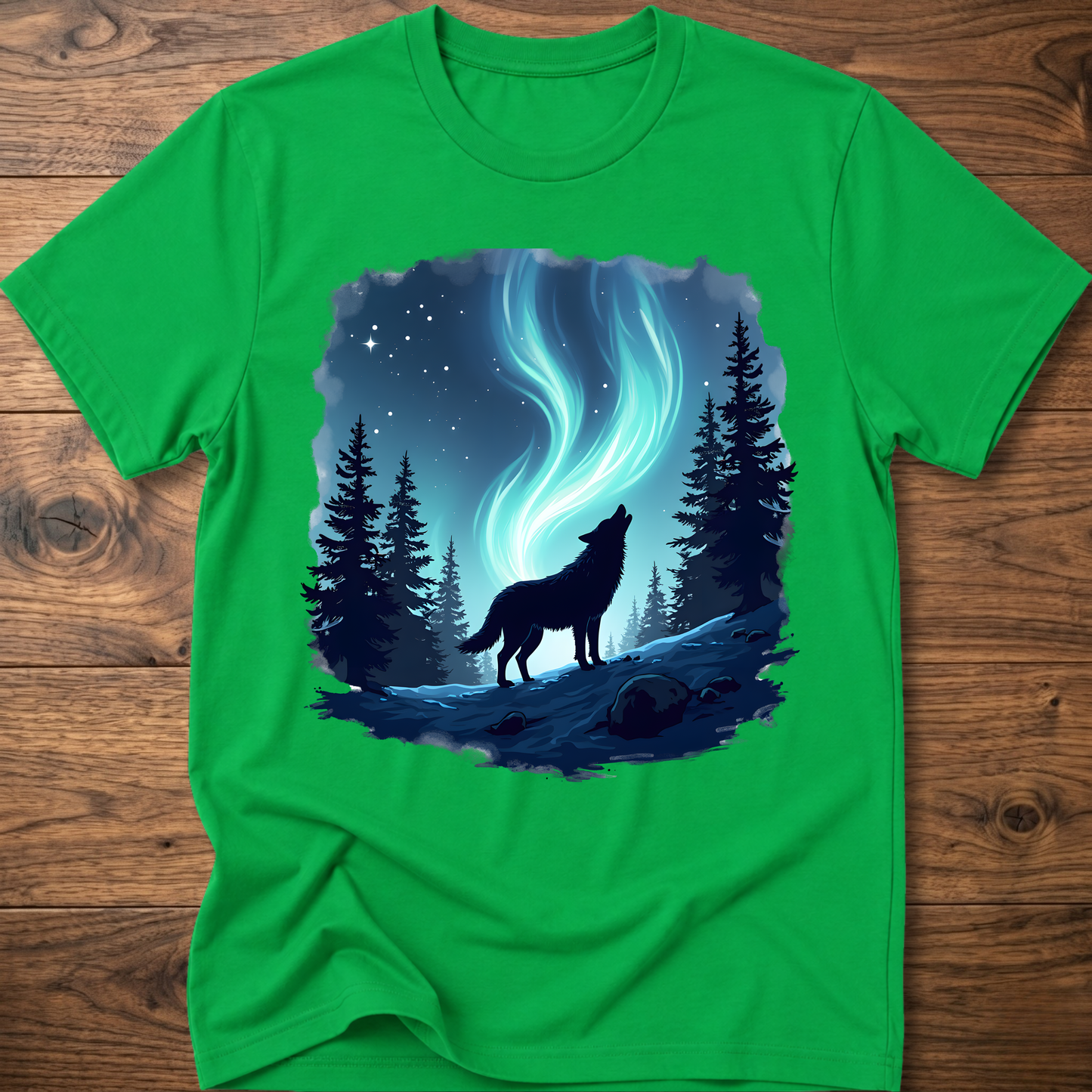 Aurora Night Wolf T-Shirt