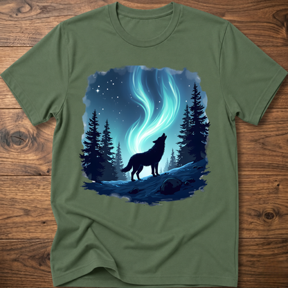 Aurora Night Wolf T-Shirt