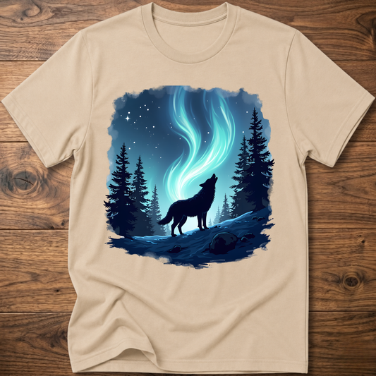 Aurora Night Wolf T-Shirt
