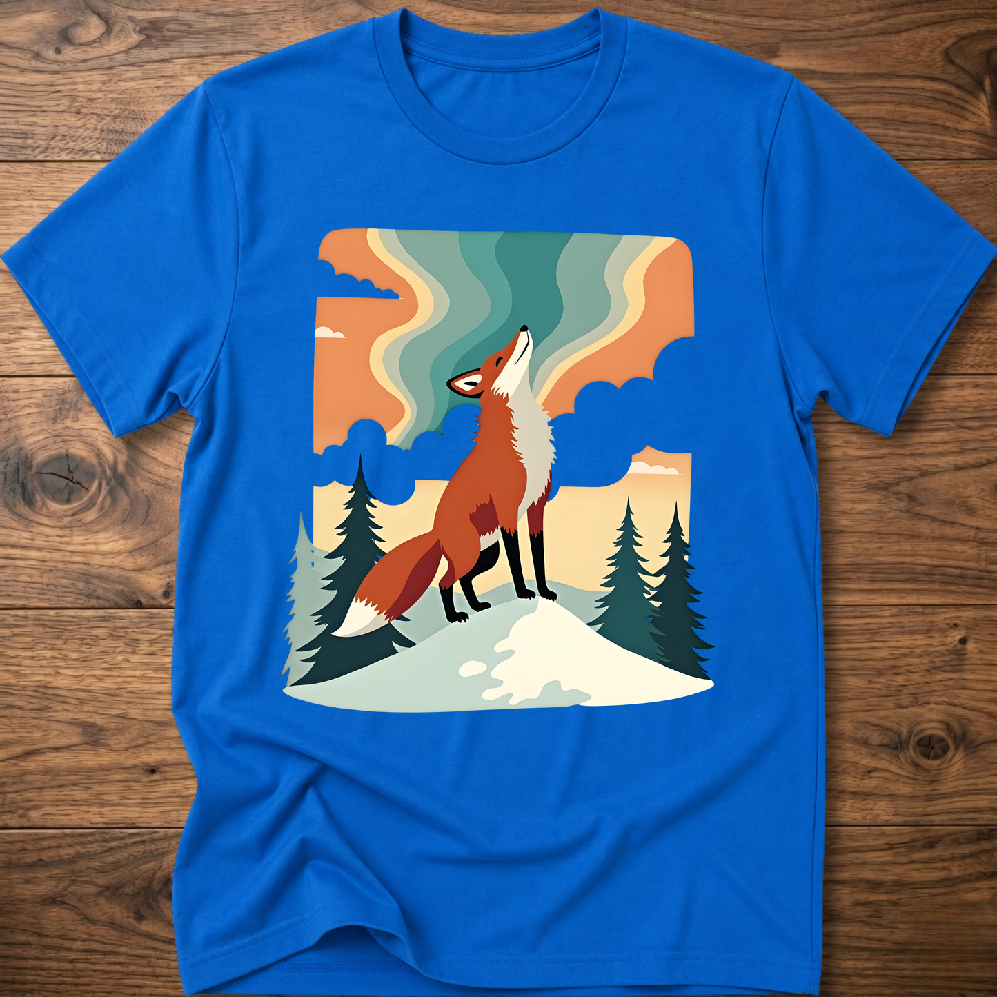 Aurora Retro Fox T-Shirt