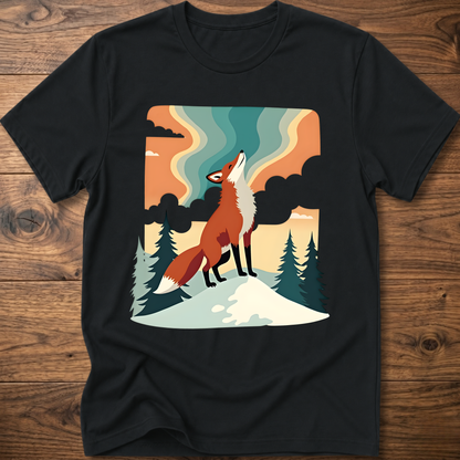 Aurora Retro Fox T-Shirt