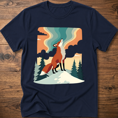 Aurora Retro Fox T-Shirt